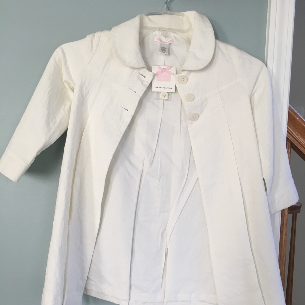 Janie and Jack 3/4 sleeves jacket size 4T -5T